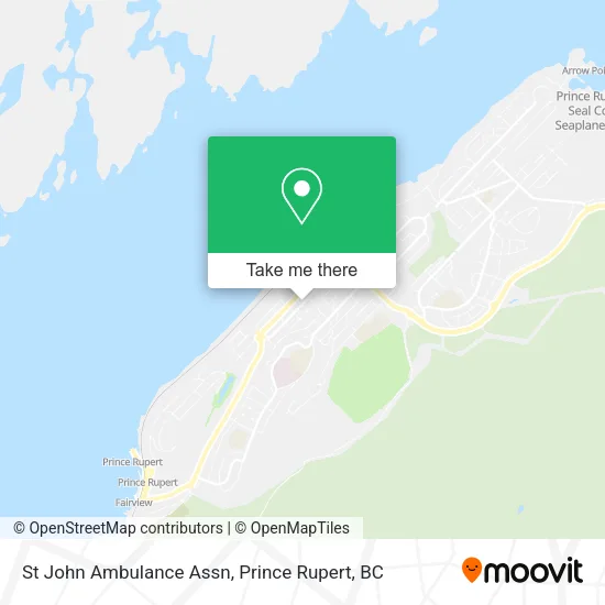 St John Ambulance Assn map