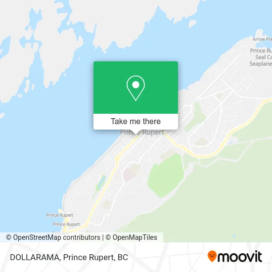DOLLARAMA map