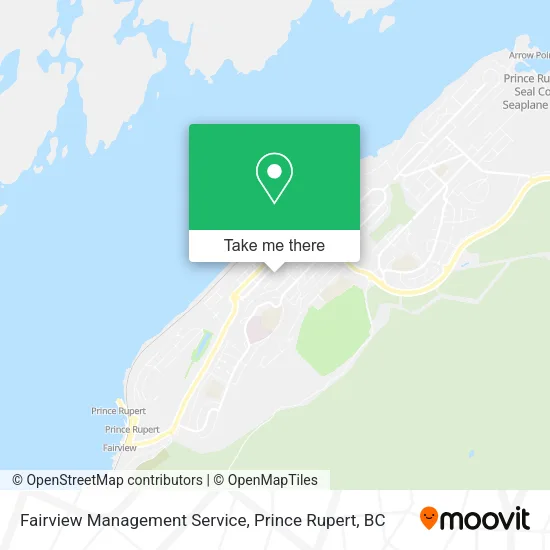 Fairview Management Service map