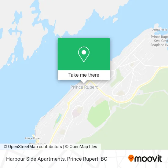 Harbour Side Apartments map