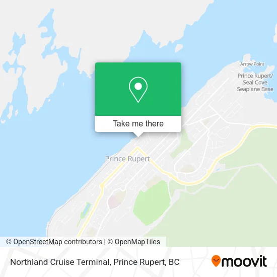 Northland Cruise Terminal map