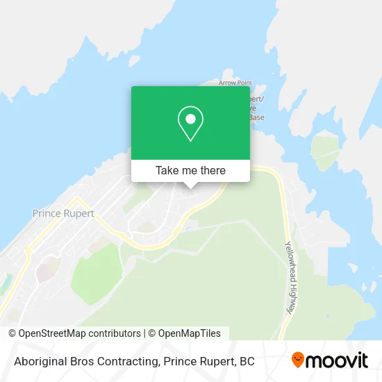 Aboriginal Bros Contracting map
