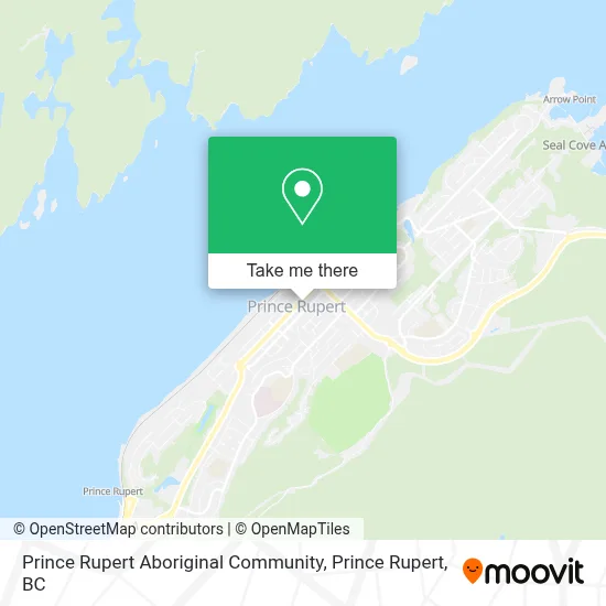 Prince Rupert Aboriginal Community map