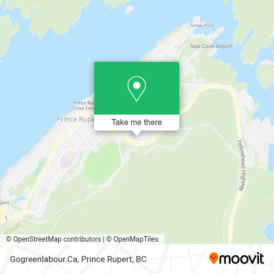 Gogreenlabour.Ca map