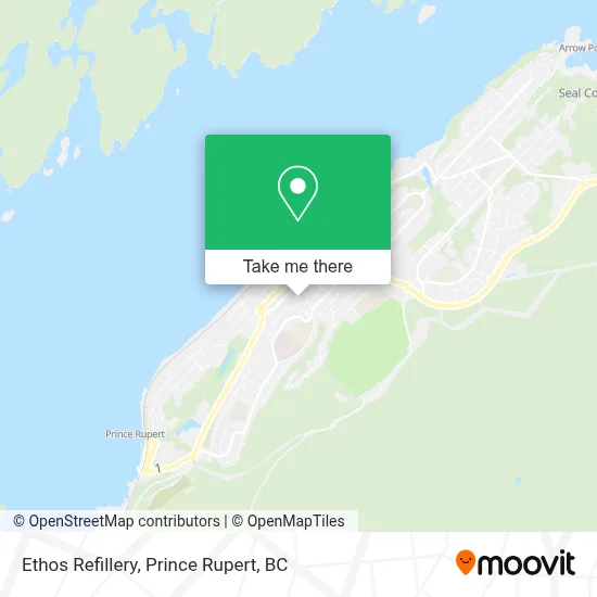 Ethos Refillery map