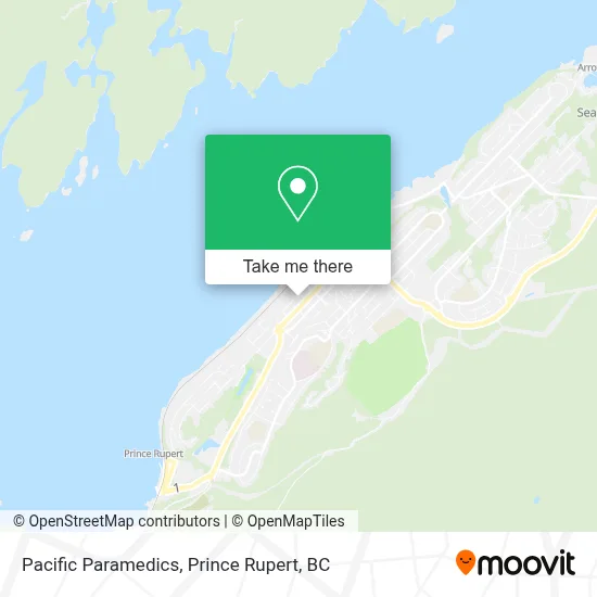 Pacific Paramedics map