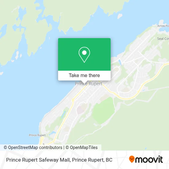 Prince Rupert Safeway Mall map