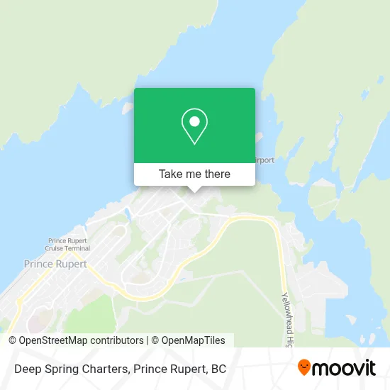 Deep Spring Charters map