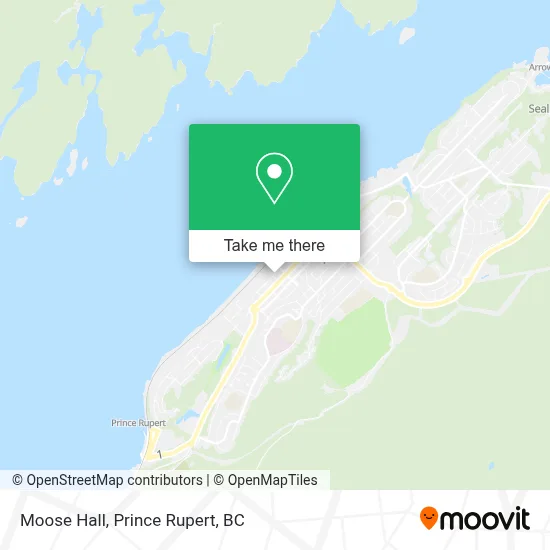 Moose Hall map