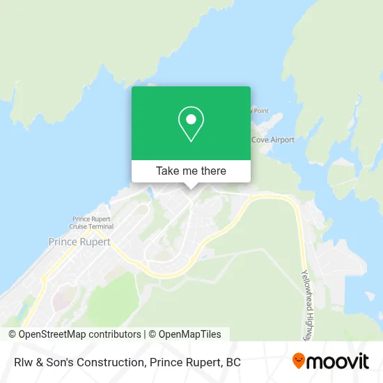 Rlw & Son's Construction map