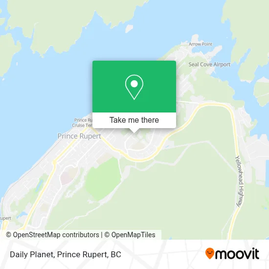 Daily Planet map
