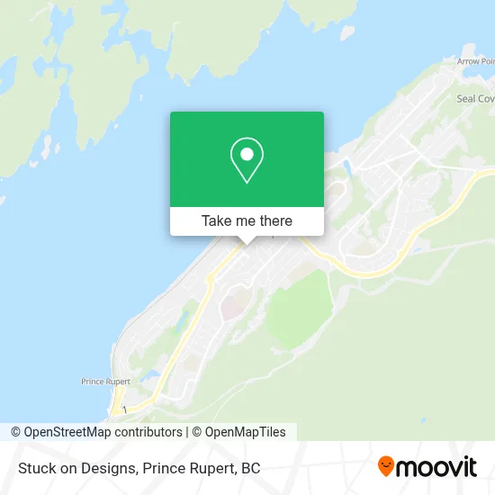 Stuck on Designs map