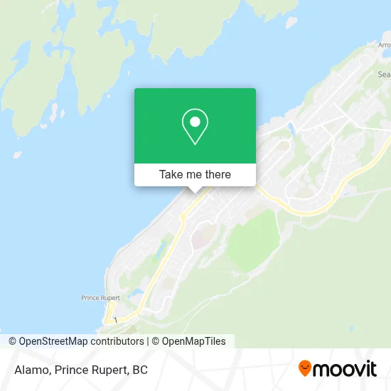 Alamo map
