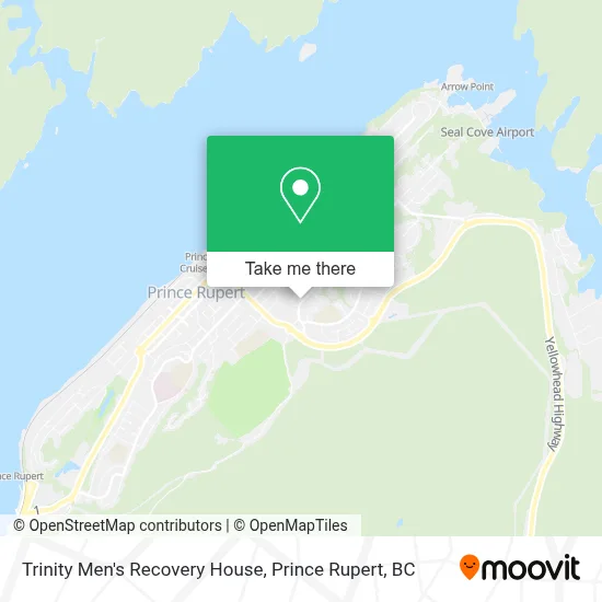 Trinity Men's Recovery House map