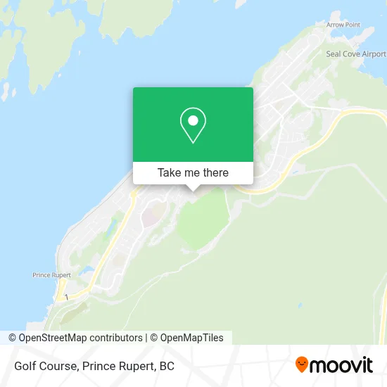 Golf Course map