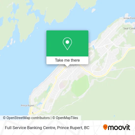 Full Service Banking Centre map