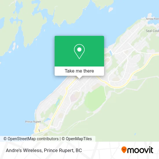 Andre's Wireless map