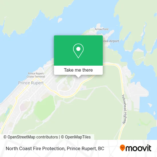 North Coast Fire Protection map