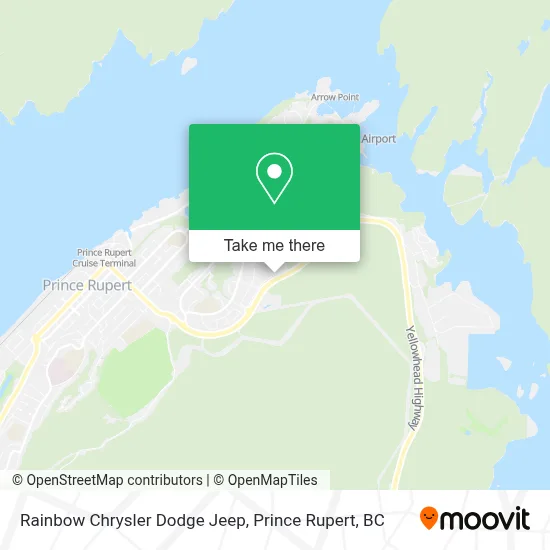 Rainbow Chrysler Dodge Jeep map