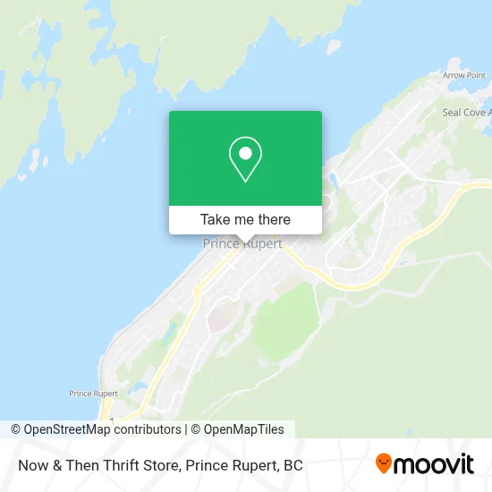 Now & Then Thrift Store map