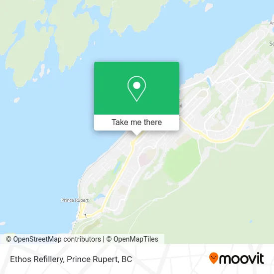 Ethos Refillery map