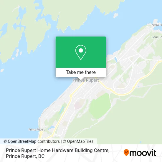 Prince Rupert Home Hardware Building Centre map