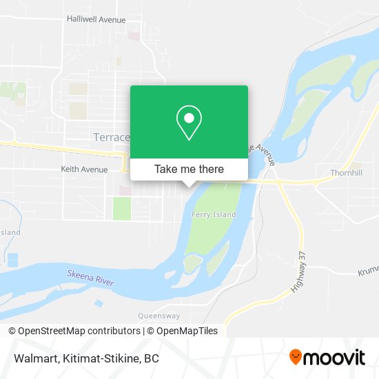 Walmart map