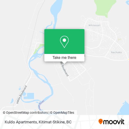 Kuldo Apartments map