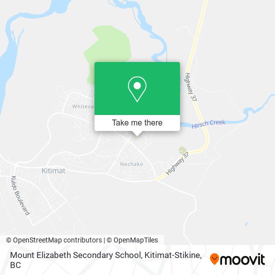 Mount Elizabeth Secondary School map
