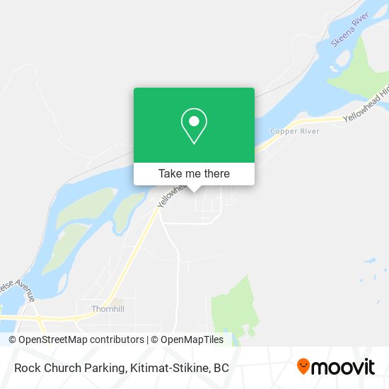 Rock Church Parking map