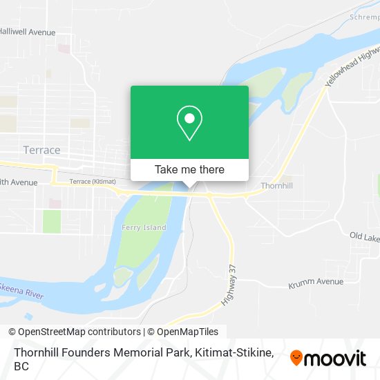 Thornhill Founders Memorial Park map