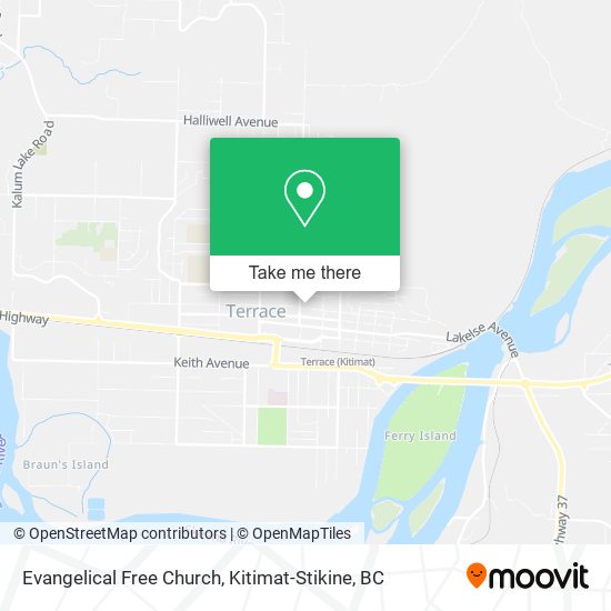 Evangelical Free Church map