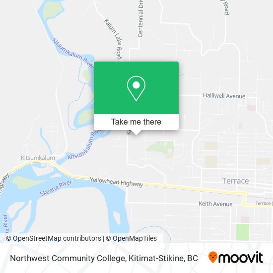 Northwest Community College map