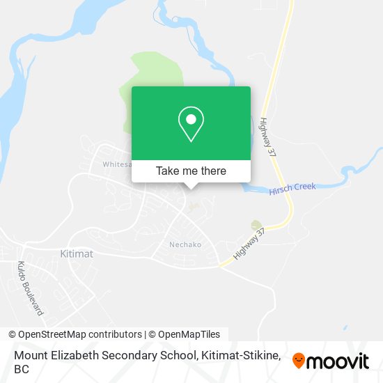 Mount Elizabeth Secondary School map