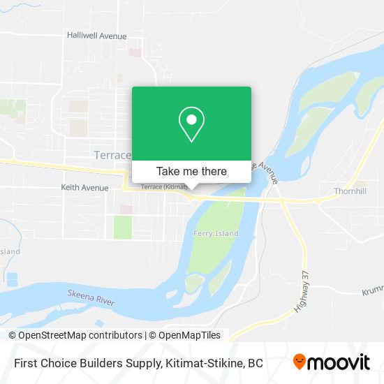 First Choice Builders Supply map