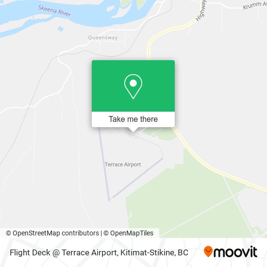Flight Deck @ Terrace Airport map