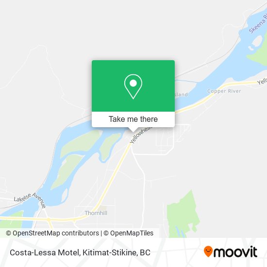 Costa-Lessa Motel map