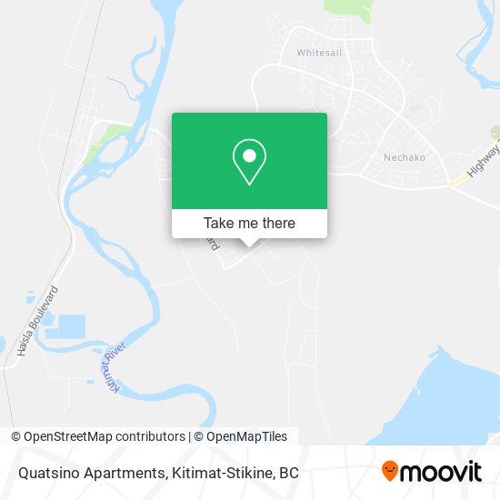 Quatsino Apartments map