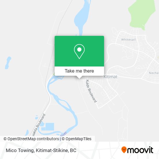 Mico Towing map