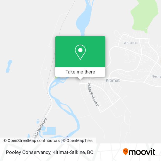Pooley Conservancy map