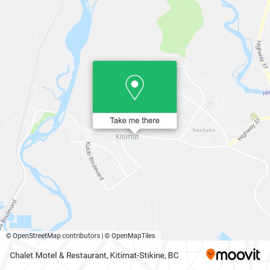 Chalet Motel & Restaurant map
