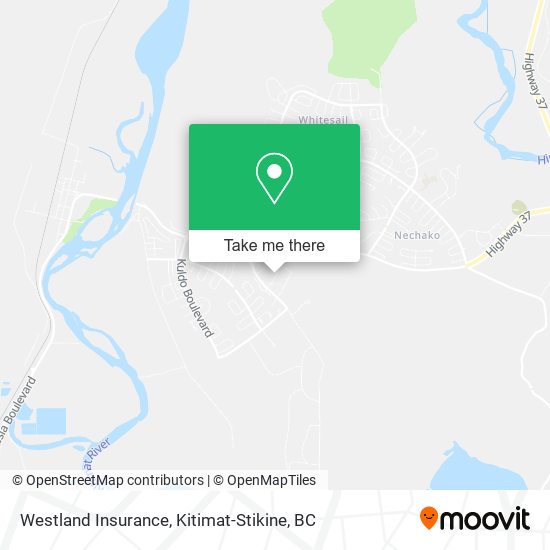 Westland Insurance map