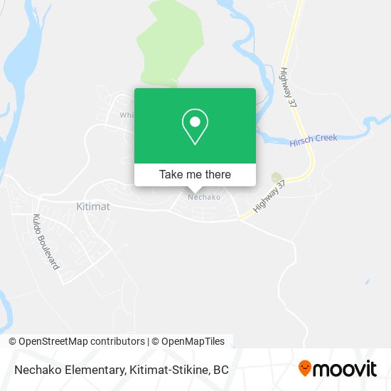 Nechako Elementary map