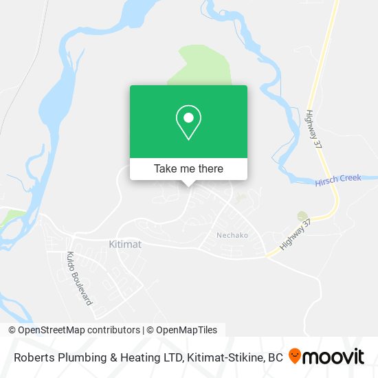 Roberts Plumbing & Heating LTD map