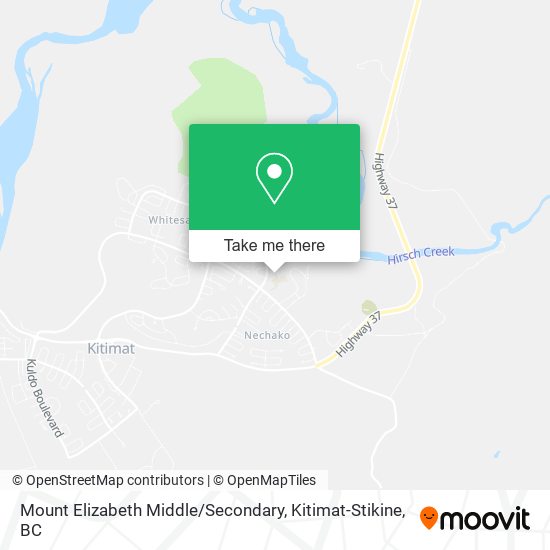 Mount Elizabeth Middle / Secondary map