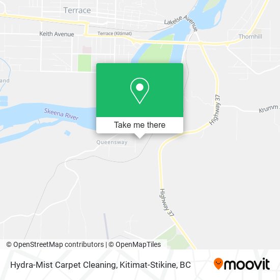 Hydra-Mist Carpet Cleaning map