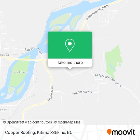 Copper Roofing map