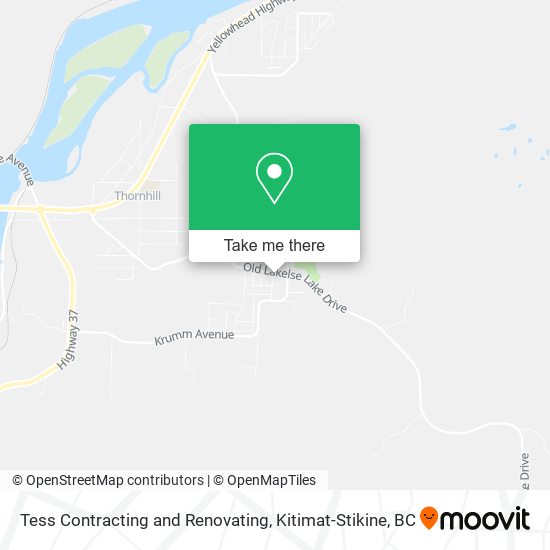 Tess Contracting and Renovating map