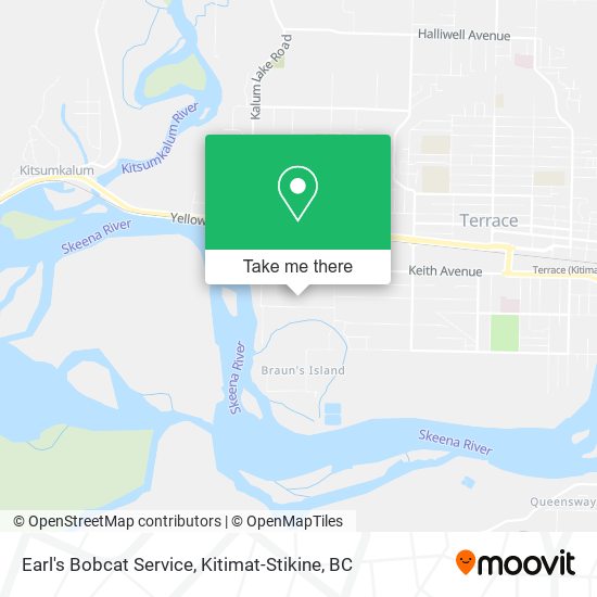 Earl's Bobcat Service map