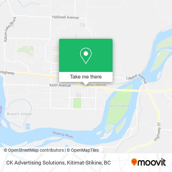CK Advertising Solutions map